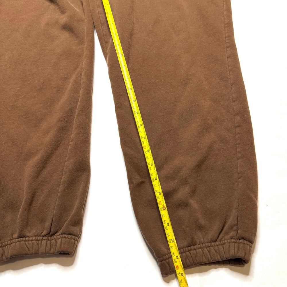 Nike Brown Fleece jogger pants size medium - Picture 7 of 8